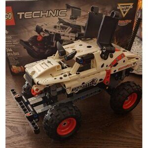 New Technic Monster Jam Monster Mutt Dalmatian, 2in1 Pull Back Racing Toys